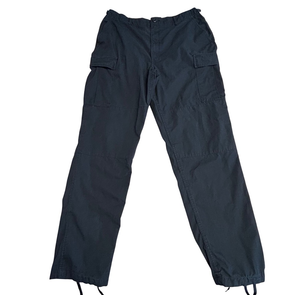 Propper BDU Cargo Pants Womens Large EMT Black Ripstop Tactical Trousers
